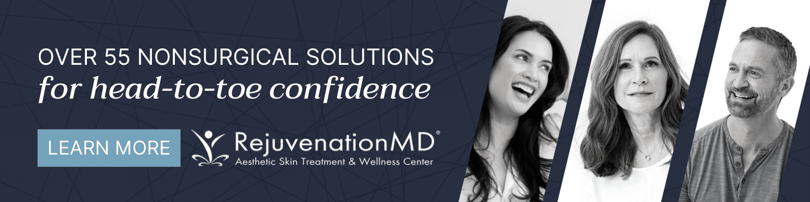 Over 55 aesthetic treatments and services at RejuvenationMD