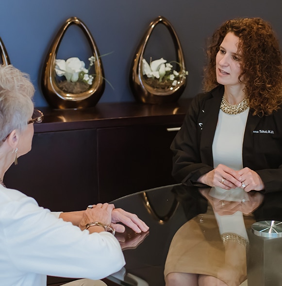 O-Shot-1 Physician consulting with a patient about the O-Shot