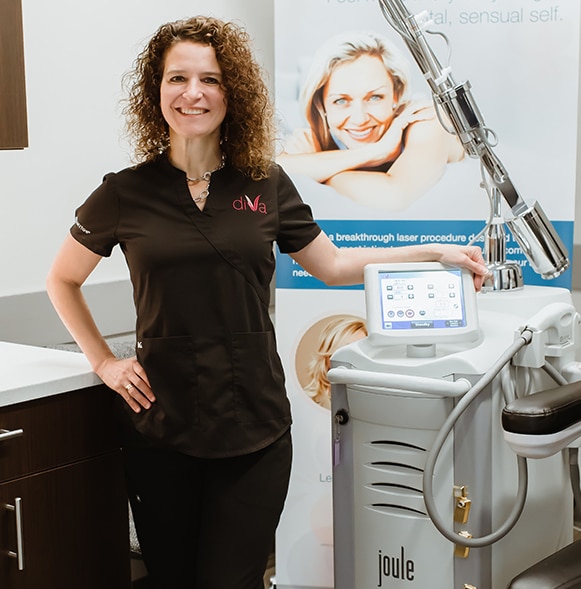 Dr. Tsitsis was the first to bring diVa to washington state. She stands by the diVa machine