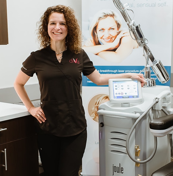 T-diva-1 Dr. Tsitsis was the first to bring diVa to washington state. She stands by the diVa machine