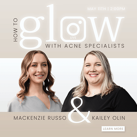 Instagram Live event with Acne Specialists